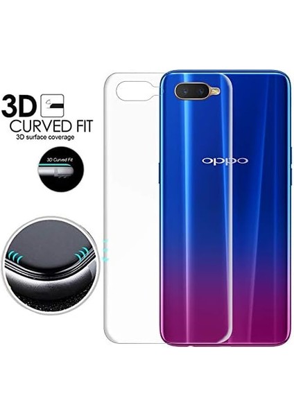 Oppo RX17 Neo Ön + Arka Kavisler Dahil Tam Ekran Kaplayıcı Film