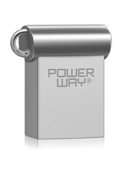 Powerway 32GB USB 3.0 Metal Mini Flash Bellek