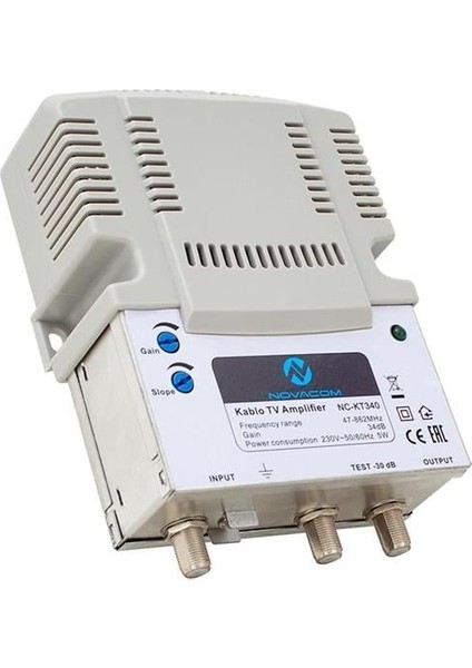 Novacom NC-KT340 47-862 Mhz 34 Db Kablo Tv Amplifier Hat Yükseltici