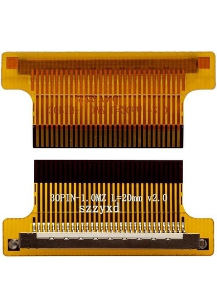 Lcd Panel Flexi Repair 30pın-1.0mz L-20mm V2.0 Szzyxd 30p 1.0mm Fıx Lg