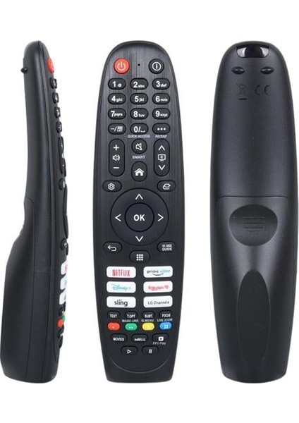Huayu Rm-L1888 Lg Netflix - Prime Video - Rakuten Tv - Sling - Lg Channels - Disney+ Tuşlu Universal Lcd Led Tv Kumanda