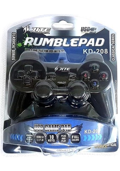 Powermaster USB Game Pad Joystick Oyun Kolu PM-17172