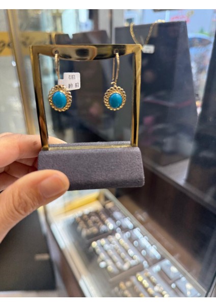 Mavi Boncuk Altın Küpe fiyatları