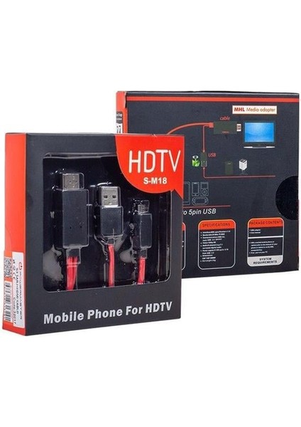 Powermaster Galaxy S3 Şarj-Hdmı Kablo