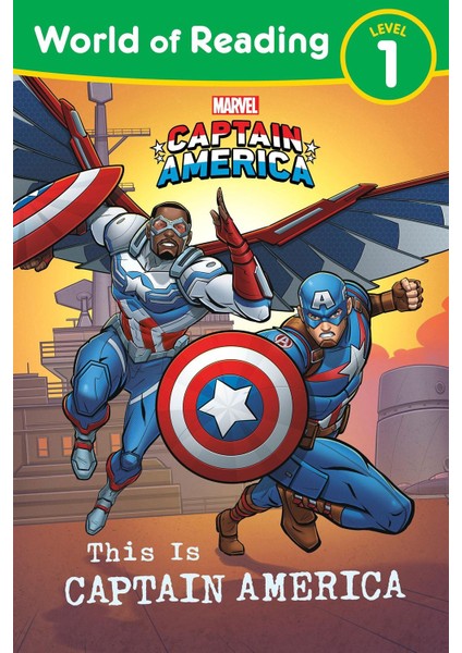 World Of Reading: This Is Captain America level 1 Reader - World Of Reading