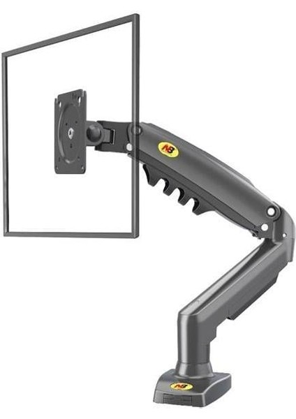 North Bayou 17-30'' Tek Kol Amortisörlü Stand Lcd-Led Monitör Tutucu Askı Aparatı F80
