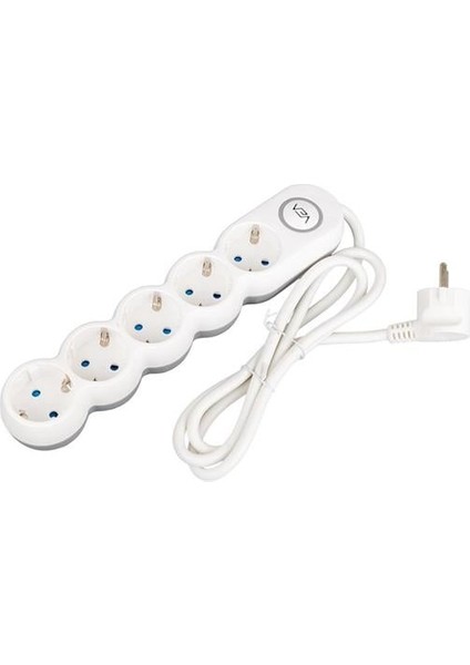 Vea 5'li Kablolu Anahtarlı 1,5 Metre Akım Korumalı Grup Priz VE-2S5S modelleri