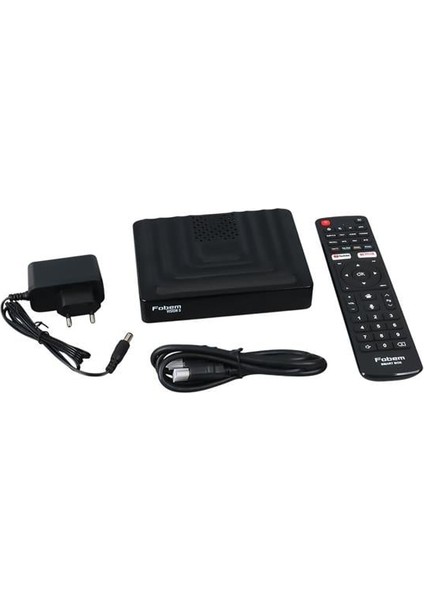 Fobem Vision S Hibrit Ses Komutlu Uydu Alıcılı Android 14 Tv Box 4gb Ram 32GB Hafıza 1.5ghz (Tunerli) modelleri