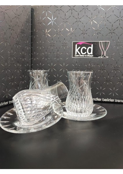3858S 6 Kişilik 12 Parça Çay Seti
