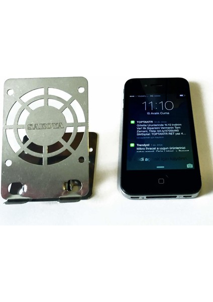 Telefon Standı Çok Açı Ayarlı 304 Kalite Paslanmaz Krom Açılır Kapanır Kolay Taşınır.
