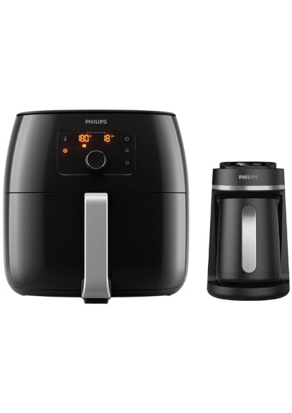 HD9650/90 Airfryer ve HDA150/61 Türk Kahvesi Makinesi