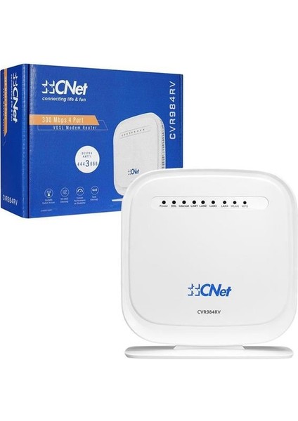 Cnet CVR984RV Adsl2 / Vdsl2 300MBPS 4 Port Modem Router