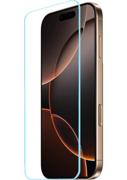 Cam Ekran Koruyucu iPhone 16 Pro Max 6.9" Için Hd Görüntü Tamperli Cam Çerçevesiz, Darbeye Dayanıklı Dinamik Çerçeve Uyumlu, Kılıf Dostu