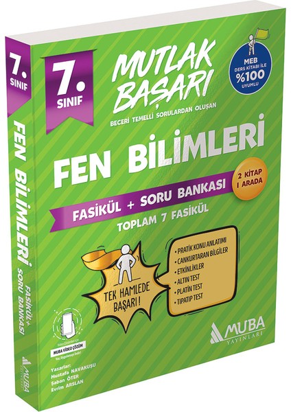 MB 7.sınıf Fen Bilimleri Fasikül + Soru Bankası