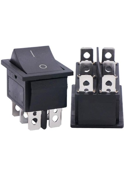 Geniş Işıksız 6p (On/off) Açma Kapama Anahtarı IC-109A