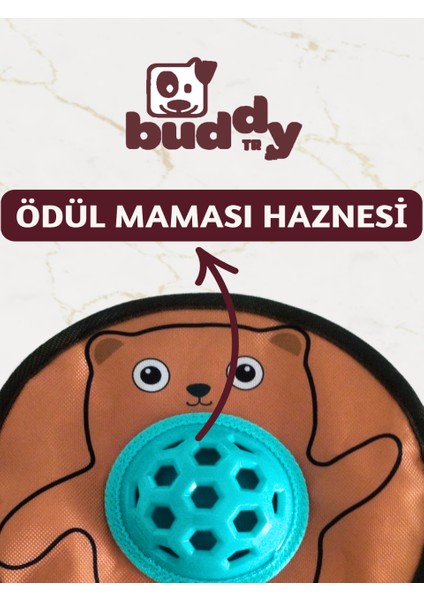 Fırlatılabilir Ödüllü Frizbi Köpek Oyuncağı – Lezzetle Eğlence Bir Arada! 🍖🎉