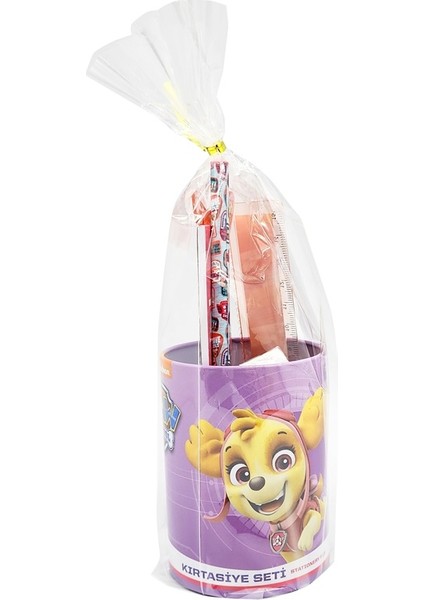 Paw Patrol Kırtasiye Seti Metal Kalemlik 7 Parça (2988)