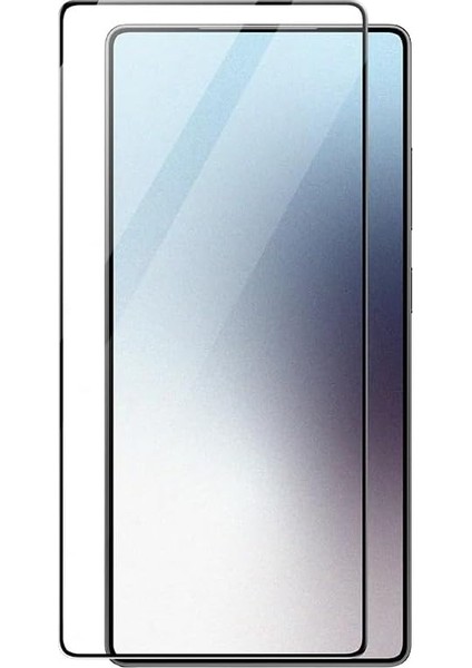 Samsung Galaxy S25 Ultra ile Uyumlu Tempered Cam Ekran Koruma Tam Uyum Dayanıklı 8-9h Nano Micro Tempered Cam Esnek Ekran Koruma Şeffaf