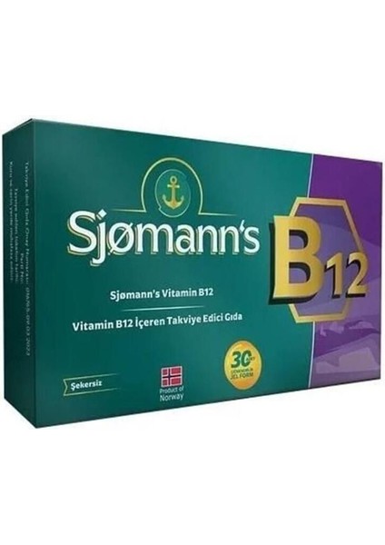 B12 Çiğnenebilir Jel 30 Tablet