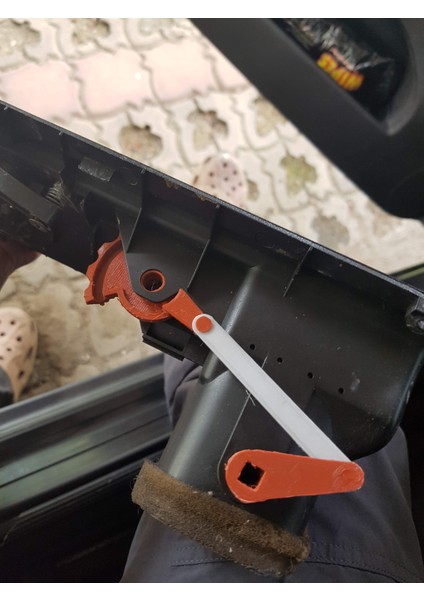Bmw E36 Için Klima Havalandırma Düğmesi ve Kolu (Plastik Aparattır!!!)