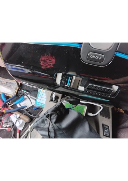 Obd2 Braket Gen1 Nissan Yaprak Merkezi Konsolu (Plastik Aparattır!!!)