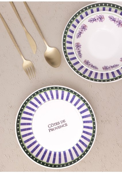 Provence Yemek Tabağı 6lı Set 20 cm modelleri