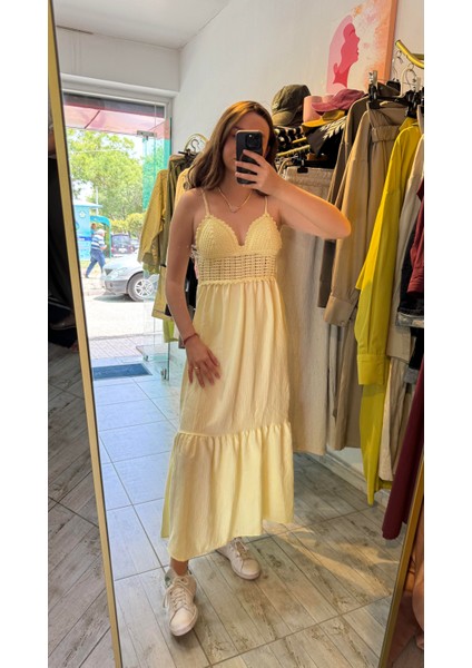 İp askılı elbise indirimleri