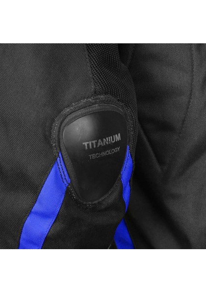 Motosiklet Montu Full Korumalı Titanyum 4 Mevsim Maxdura Hörgüçlü Model Mont Mavi fırsatları