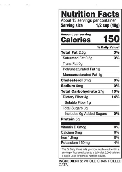 , Old Fashioned Oats, 18 Ounce Yulaf fiyatları