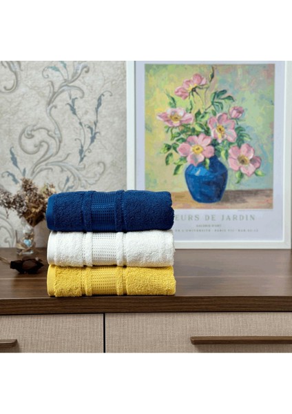 Havlu 3’lü %100 Pamuk El Yüz Havlusu 90X50CM Banyo Havlusu Colourist