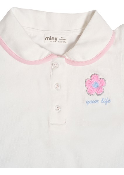 Kız Çocuk Çocuk Polo Yakalı Fırfır Kollu Şotlu 2 Li Takım fırsatları