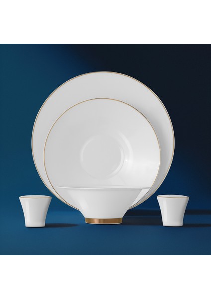 Siena Gold Majestic 57 Parça Porselen Yemek Takımı