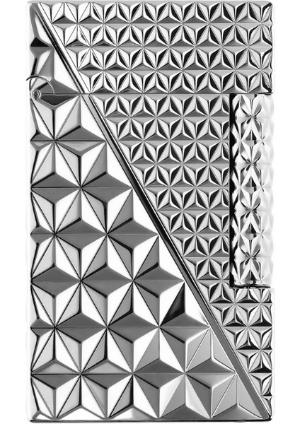 Ligne 2 Çift Soft Alev Fire x Gümüş Puro Çakmağı C16645