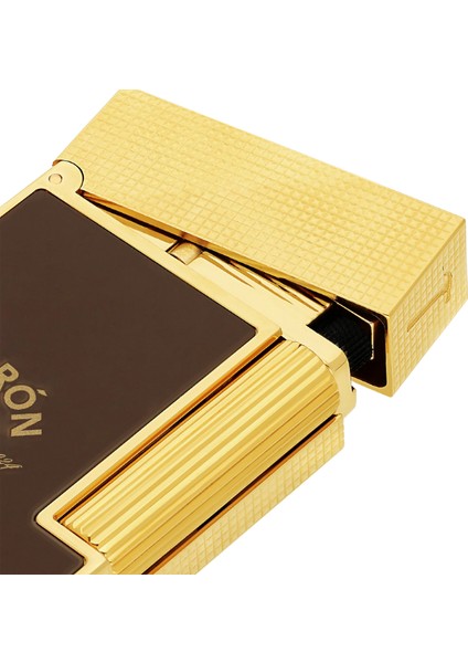 Ligne 2 Limited Edition Padron Çift Soft Alev Kahverengi Puro Çakmağı C16014