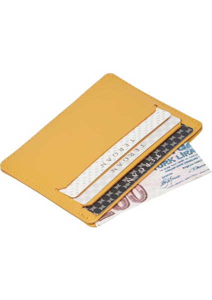 Sarı Hakiki Deri Unisex Kredi Kartlık - S1KK00001050-H5G fiyatları