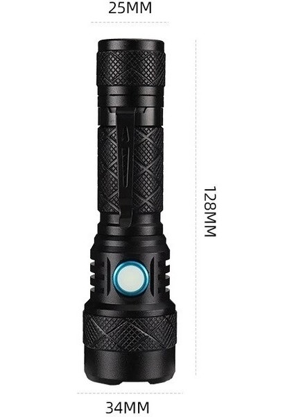 Baretta Bt-55 2500 Lümen Cree Xml L2-U2 LED Şarjlı El Feneri