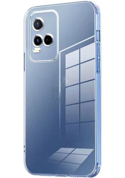 Vivo Y21S Uyumlu Yumuşak Esnek 3D Süper Şeffaf Silikon Kılıf