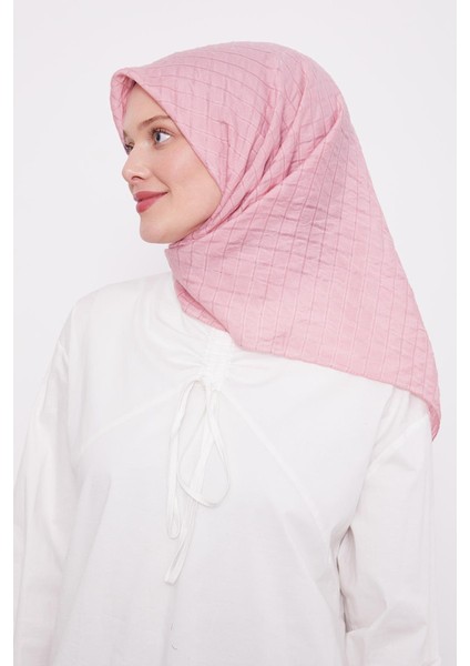 Şeker Pembesi Venüs Kare Eşarp