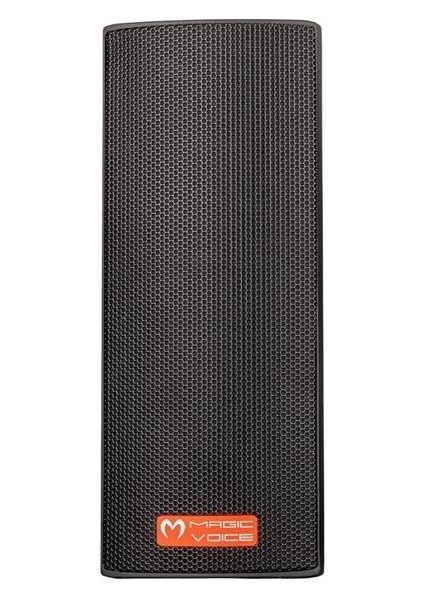 Magicvoice Mv-26 2x7,5 cm 50W 3 Yollu Siyah Sütun Hat Trafolu Hoparlör 2'li Takım