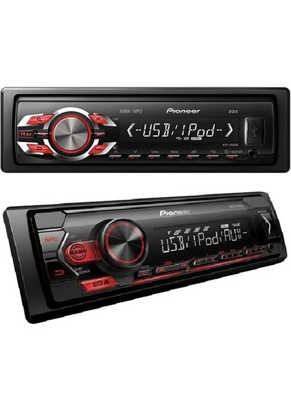 Pioneer MVH-S125UI Usb-Fm Mekaniksiz Kumandalı Oto Teyp