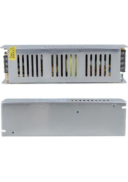 Ledx ALN-M2485S 24 Volt 8.5 Amper Slim Metal Kasa 200X60X40MM