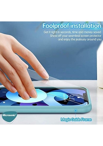 Apple iPhone 16 Pro Tempered Glass Cam Ekran Koruyucu [iphone 16 Pro ile Uyumlu Ekran Koruyucu - Şeffaf]