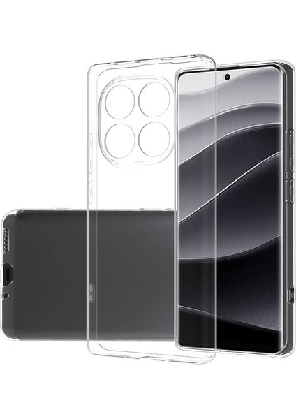 Xiaomi Poco X7 Kılıf Süper Silikon Şeffaf Kapak