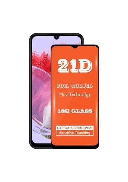 Iletişim Samsung Galaxy M34 ile Uyumlu Tam Kaplayan 21D Temperli Ekran Koruyucu Cam