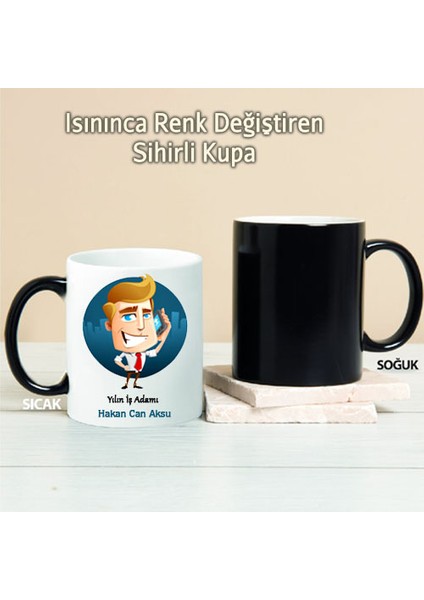 Yılın Iş Adamı Kişiye Özel Sihirli Kupa PI23