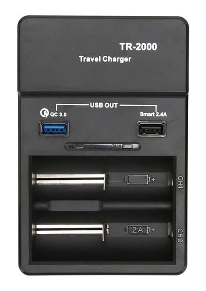 Liitokala TR-2000 Pil Şarj Cihazı