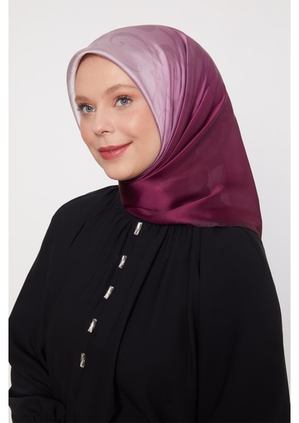 Gül Kurusu Gölge Desen Cool Eşarp