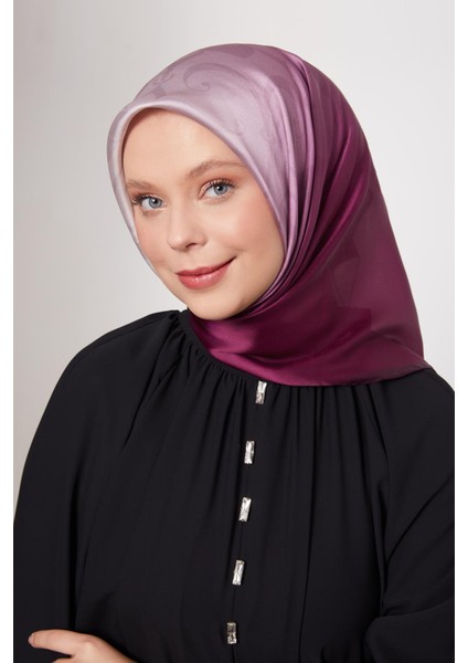 Gül Kurusu Gölge Desen Cool Eşarp