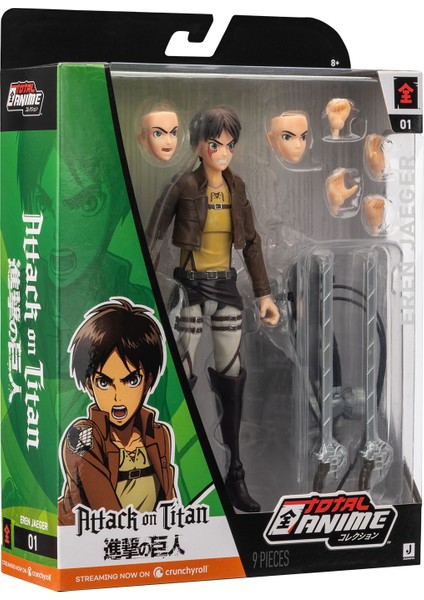 16 cm Aksiyon Figür 01 - Eren Jaeger