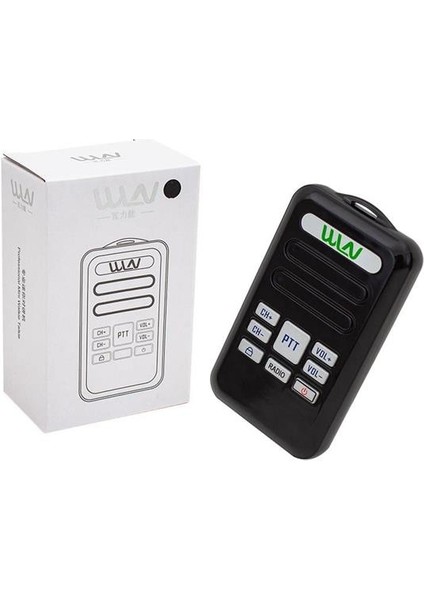 Wln KD-C80 3-5 Km 16 Kanal Radyolu Deprem Çantası Için Mini Telsiz